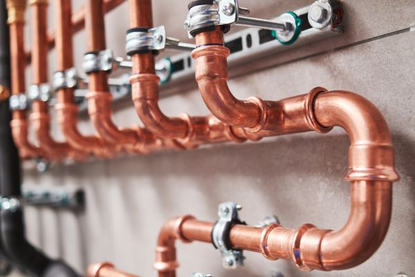 Copper Plumbing Installation in Wexford